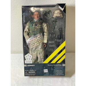 Five Star Collectible Army Action Figure 12" Desert Camo New Dragon Models 70436